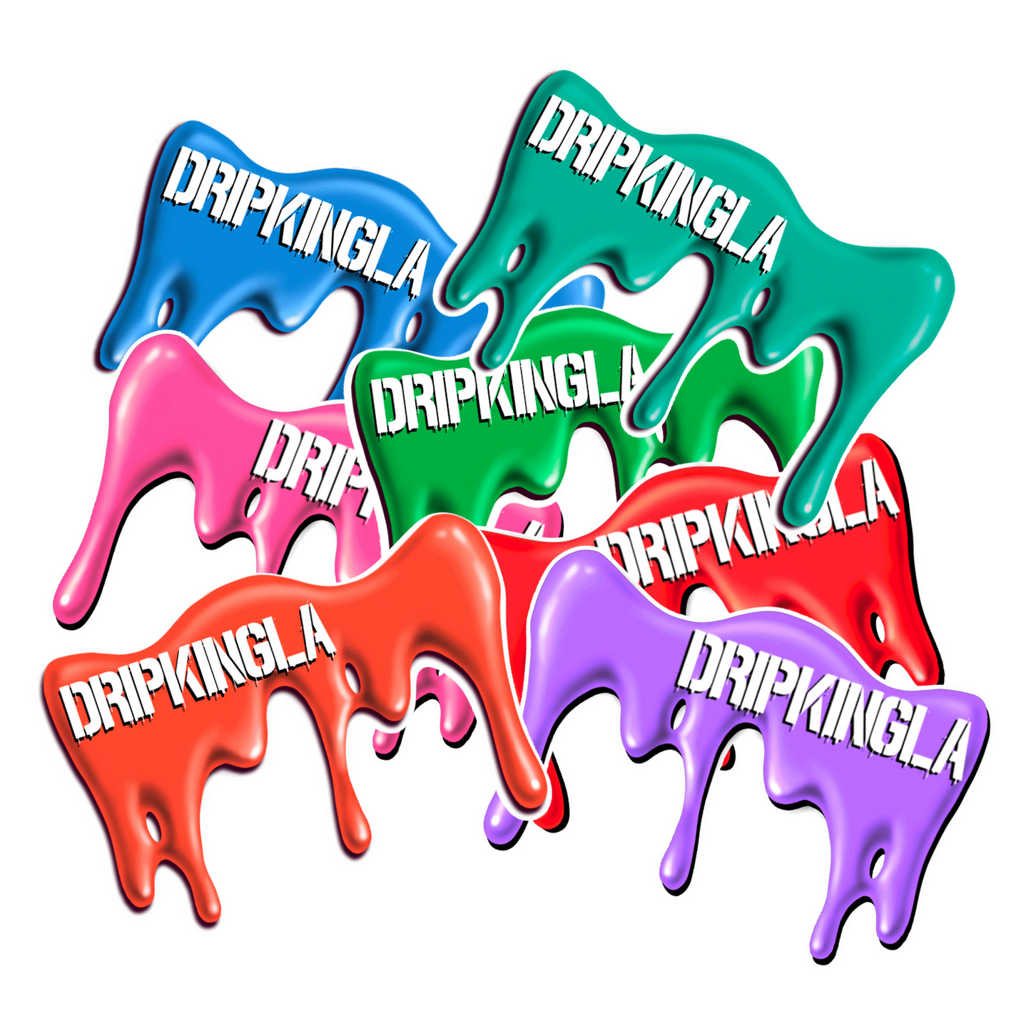DRIPKINGLA Sticker Pack